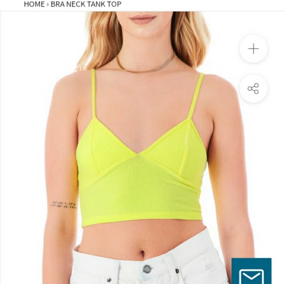Emma and Sam cropped  top